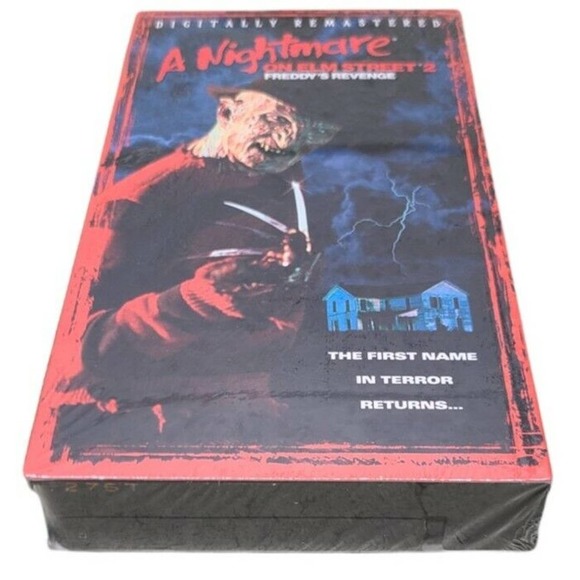 A Nightmare on Elm Street Part 2 VHS Freddys Revenge - NEW SEALED HORROR - Picture 4 of 4